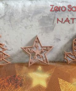 Addobbi Natalizi per albero di Natale in colore Terracotta naturale